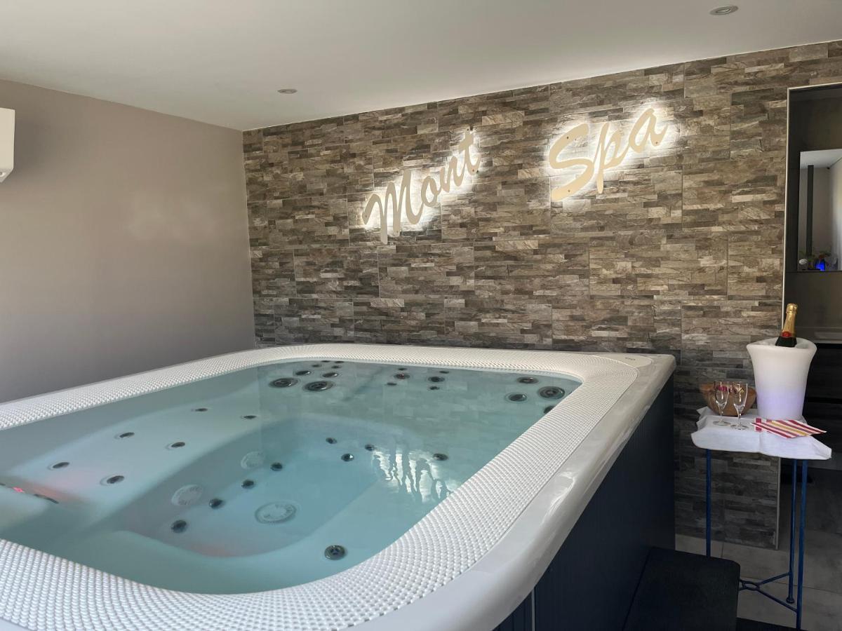 Studio A La Campagne & Jacuzzi Montcornet  ภายนอก รูปภาพ